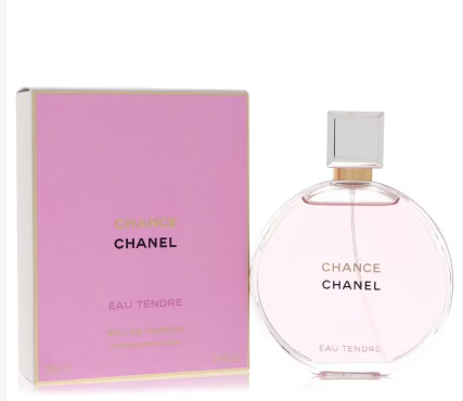 Pink Chanel Chance Eau de Parfum 3.4/100ML for Women