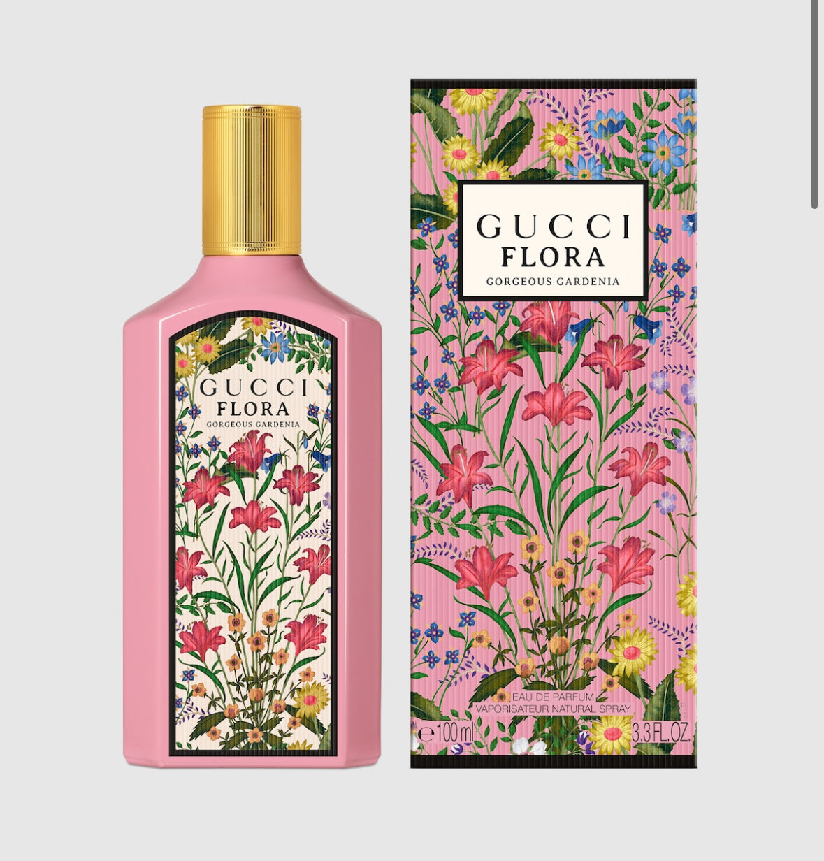Gucci Flora Gorgeous Gardenia 3.3 oz /100 ml Spray  for Women Eau de Parfum