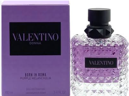 Valentino Donna Purple Eau de Parfum 3.4oz/100ml for Women