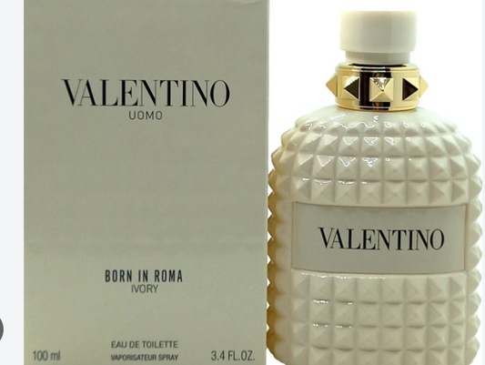 Valentino Uomo Ivory Eau de Parfum 3.4oz/100ml for Men